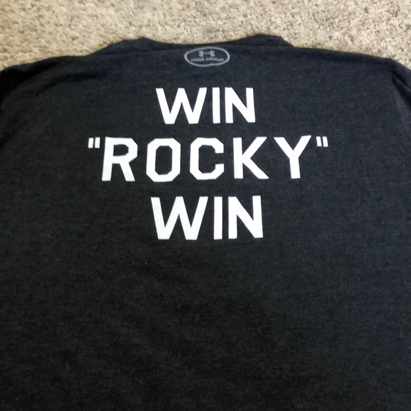 win rocky win shirt under armour